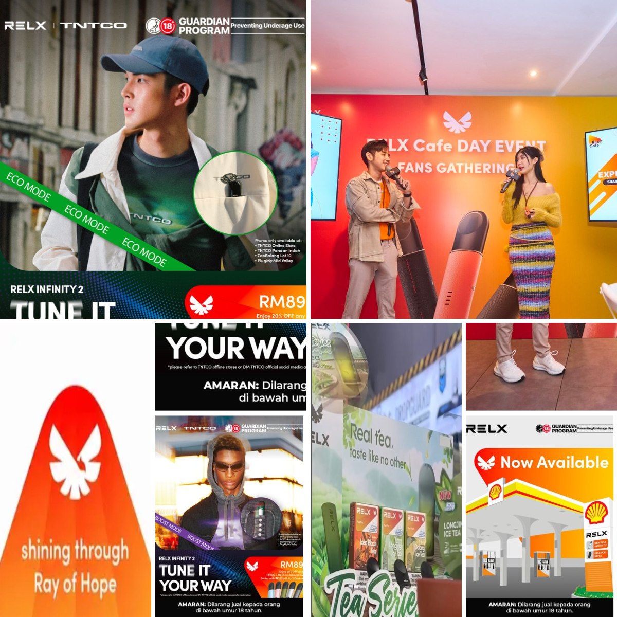 RELX Malaysia Rebranding Campaign