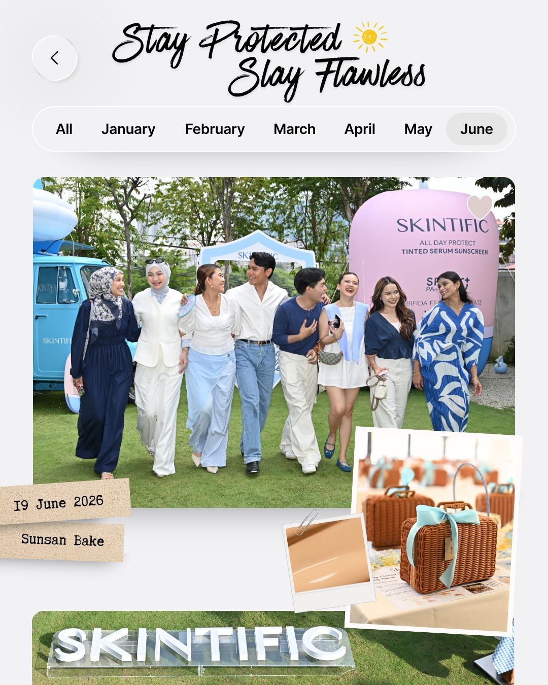 SKINTIFIC event with YIJIEN Marketing